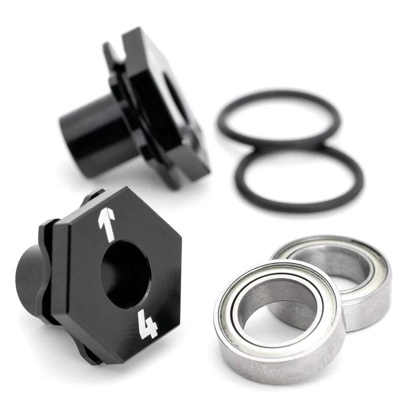 4mm 1up Racing DirectHex Hub Axles - AE TC8 15534