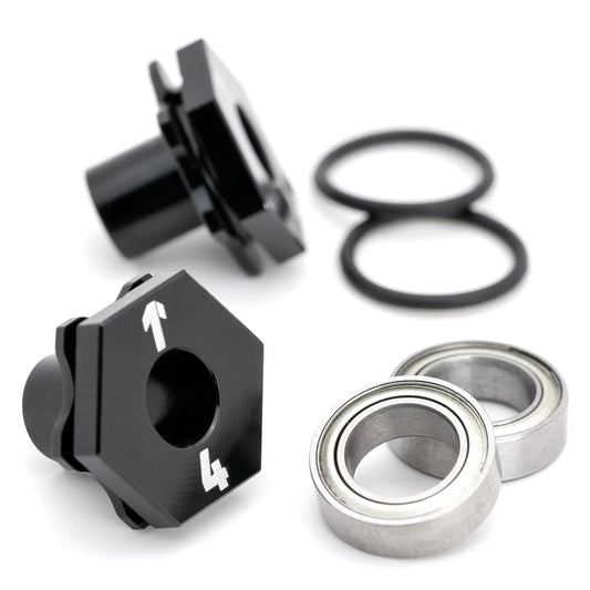 4mm 1up Racing DirectHex Hub Axles - AE TC8 15534