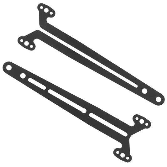 FT RC10TC8 G10 Top Deck Set - 2mm 2 piece TC8 Top plates Associated