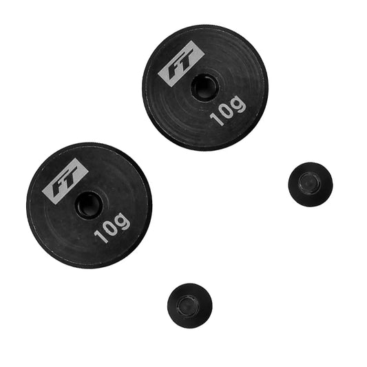 FT RC10TC8 Steel Chassis Weight Set - 10g ASC 32088