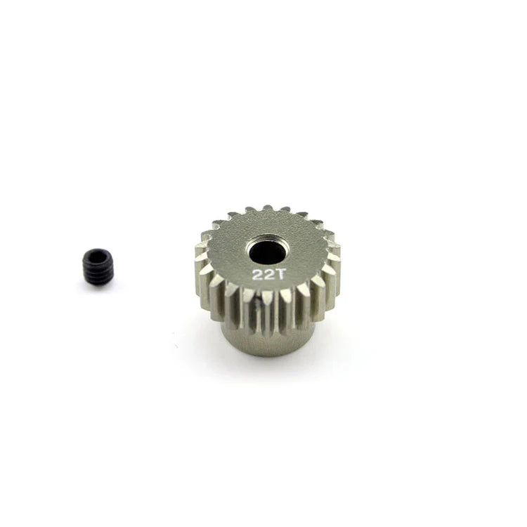 48P Pinion Gear 22t Ultra light-weight and true, aluminum pinion 22 Tooth