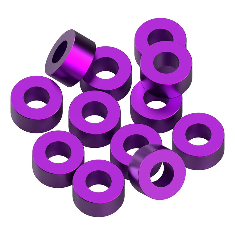 1up Racing Precision Aluminum Shims - 3x6x3mm - Purple 3mm 80328