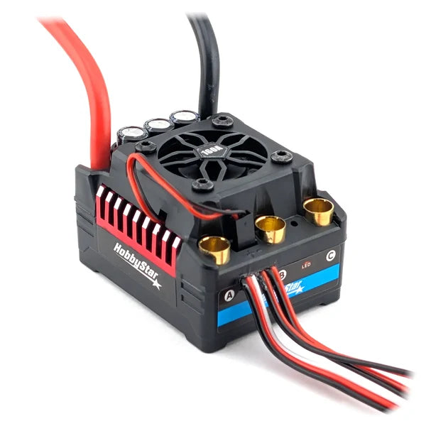 HobbyStar V3 160A Brushless Sensorless ESC, Waterproof, Temperature Monitoring