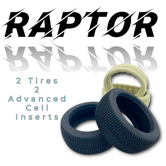 Raptor 8th Scale Buggy Tires T2 Softness