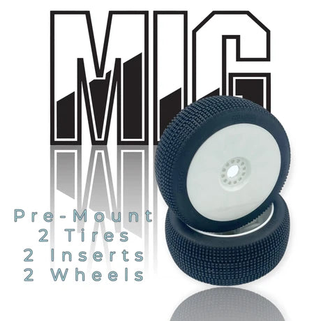 MIG 8th Scale Buggy Pre-Mount White 9050-S-W PROMotion