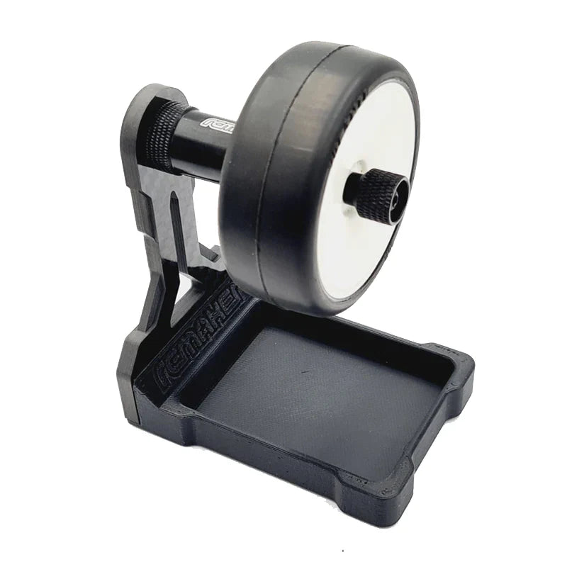 RC MAKER 3D Pro Carbon Tire Balancer - 12mm Hex fits Most 1/10 Vehicles RCM-TB10