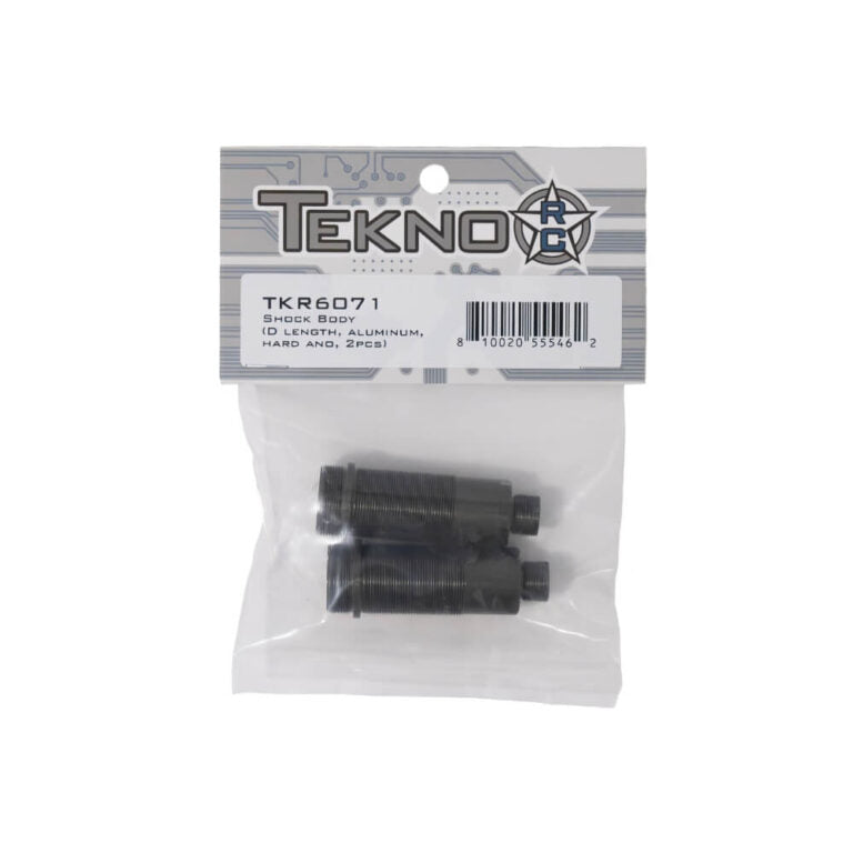 TKR6071 – Shock Body (D length, 58.5mm, aluminum, hard ano, 2pcs)