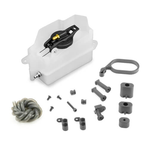 TKR9340B – Buggy Fuel Tank and Accessories (revised, NB48 2.0, IFMAR legal) Tekno