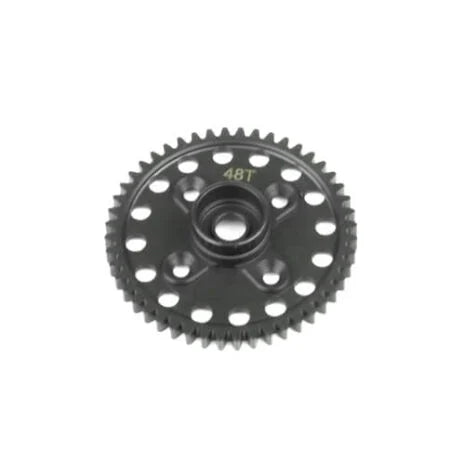 TKR9415 – Spur Gear (48t, steel, CNC, lightened, NB/NT48 2.x)