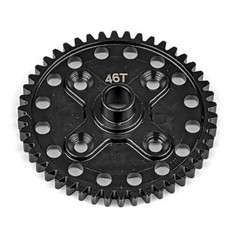 TKR9421 – Spur Gear (46t, steel, CNC, lightened, NB/NT48 2.x)