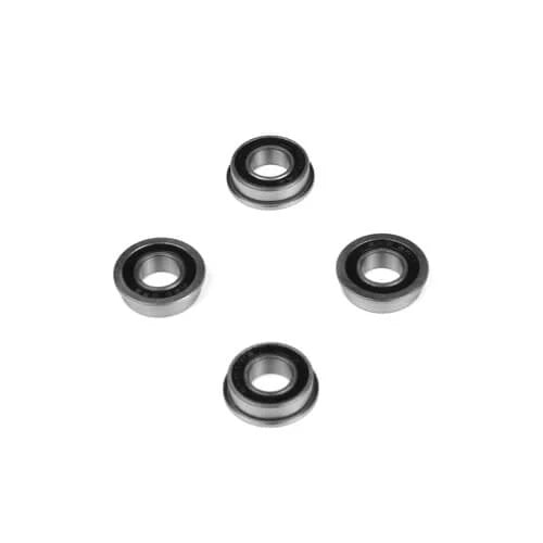TKRBB08165F – Ball Bearing (8X16x5mm, flanged, shielded, 4pcs) Tekno NB48 EB48 ET48