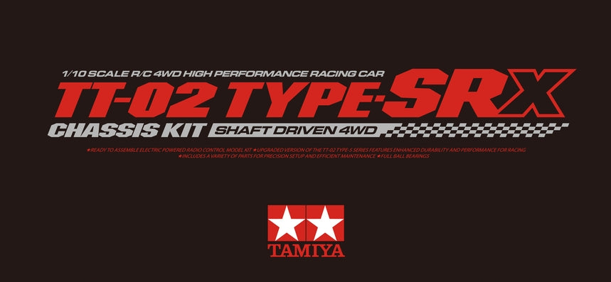 TAM58720 TT02 SRX Race Kit