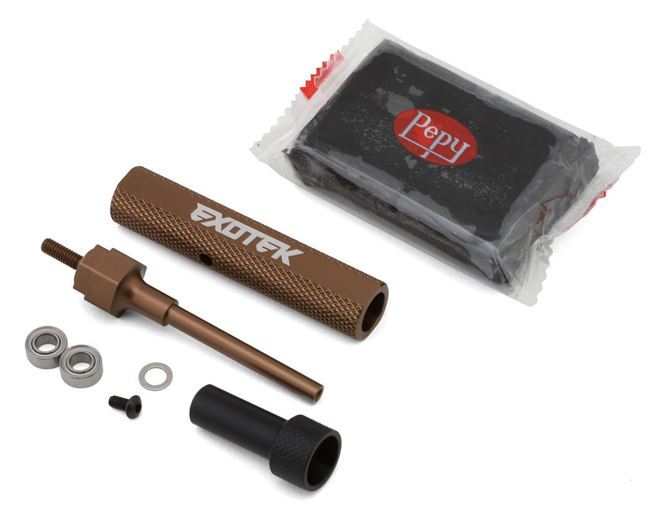 PRO TIRE & WHEEL BALANCER SET, for 12mm hex /14mm hex (F1) /10MM bearings EXO2262 2262