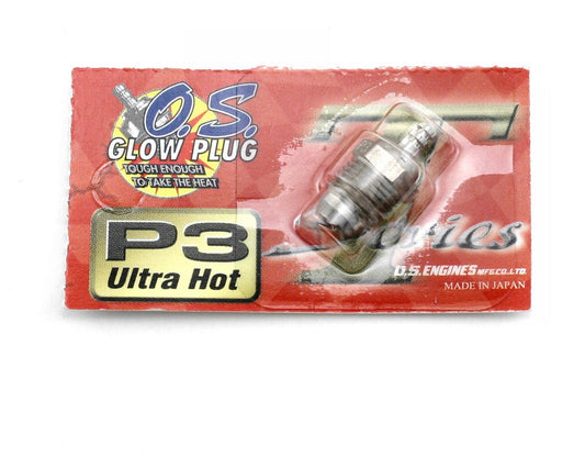O.S. P3 Turbo Glow Plug "Ultra Hot" #OSM71641300