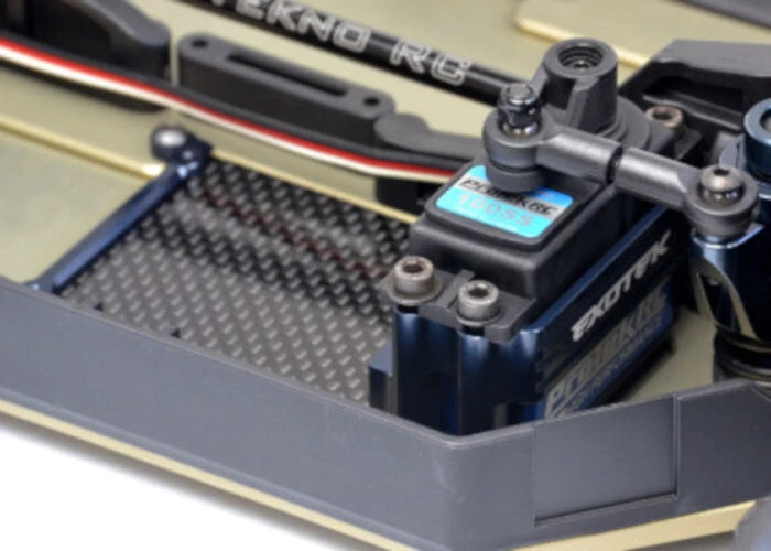 EB48 2.2 2.1 SERVO MOUNT AND TRAY SET, 7075 and carbon fiber EXO2179 2179