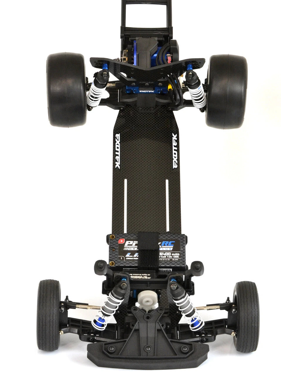 TX DRAG SLASH CHASSIS, carbon fiber conversion for the 2wd Drag Slash EXO2210 2210