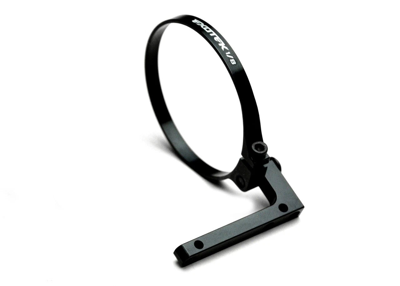 1/8 EXO FAN MOUNT v2- CLAMP ON SET, for 1/8 trucks and buggies EXO1914BLK 1914