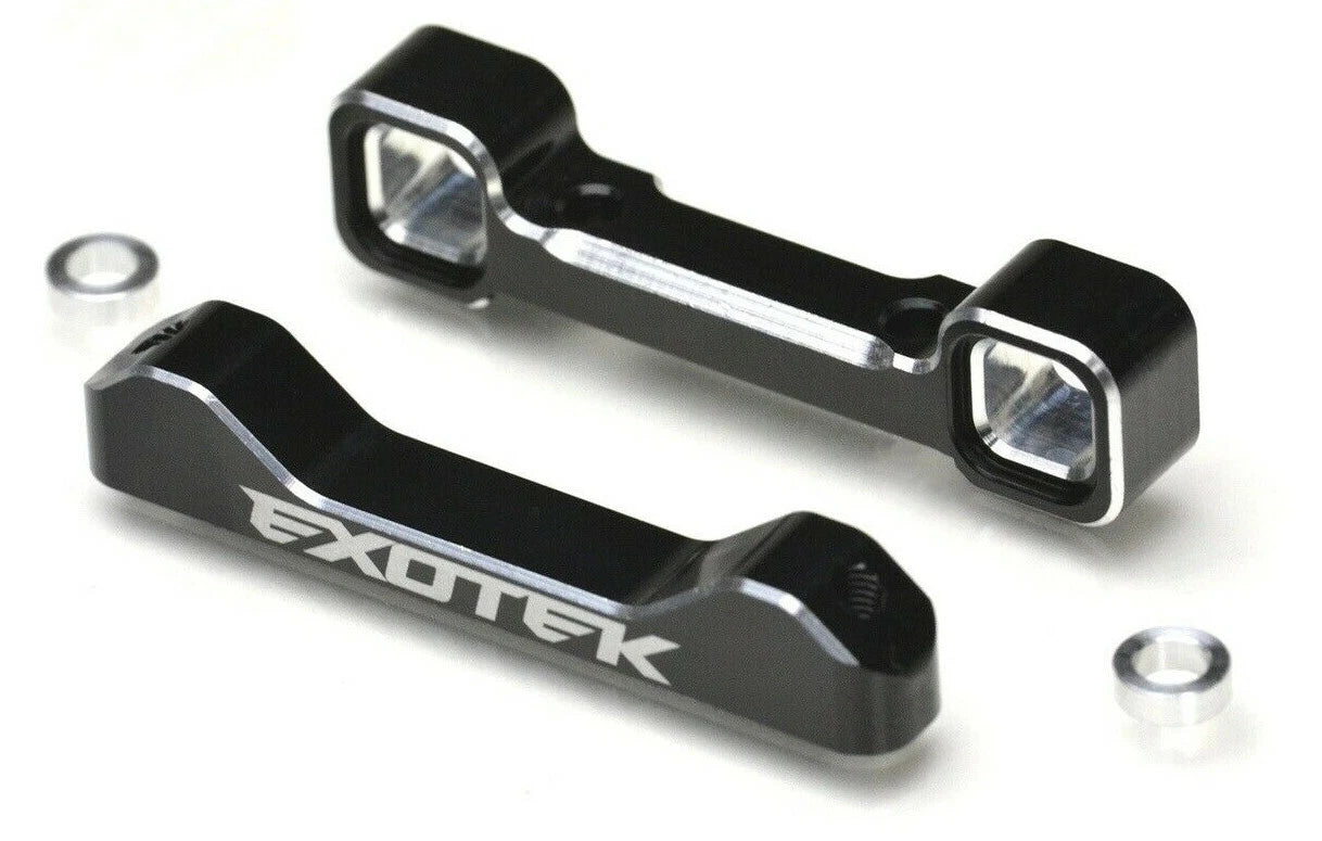 Sprint 22S ARM MOUNTS, 1 pair 7075 for rear toe adjustments EXO2067 2067
