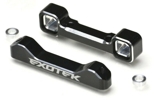 Sprint 22S ARM MOUNTS, 1 pair 7075 for rear toe adjustments EXO2067 2067