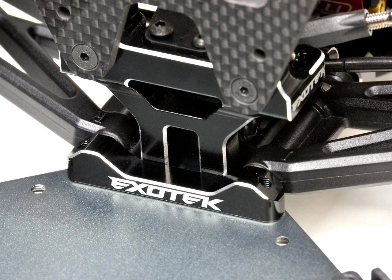 Sprint 22S ARM MOUNTS, 1 pair 7075 for rear toe adjustments EXO2067 2067