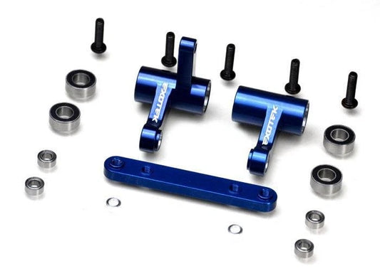 SLASH PRO STEERING SET, Also fits Bandit 7075 cranks and rack, full bearings EXO1984 1984