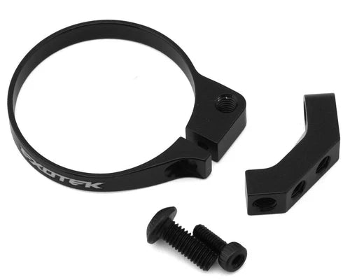 24mm MINI FAN MOUNT BLACK, clamp on 7075 for 24mm dia. motors EXO2161 2161