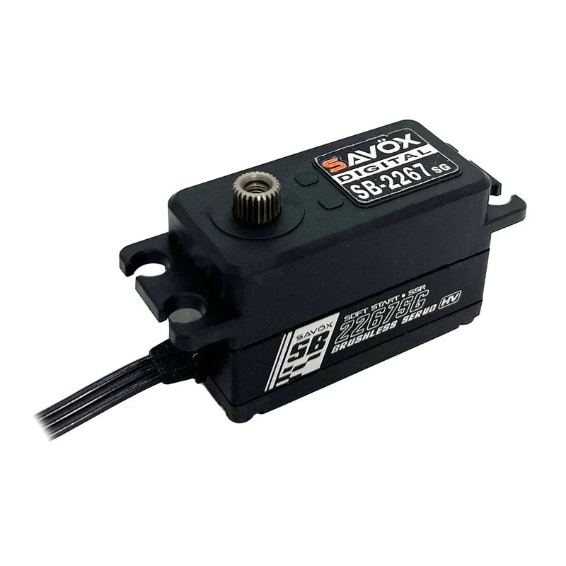 Savox SB-2267SG HV Steel Gear Monster Low Profile Servo - 0.065sec/444.4oz 2267