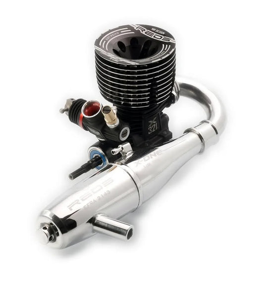 REDS RACING COMBO 321 ESTREMO Nitro Engine- X Line - with 2143 TORQUE XONE PIPE COBU0037 761000974912