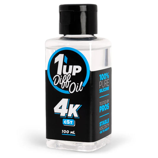 4000 wt 4k 1up Racing Pure Silicone Diff Oil 110004