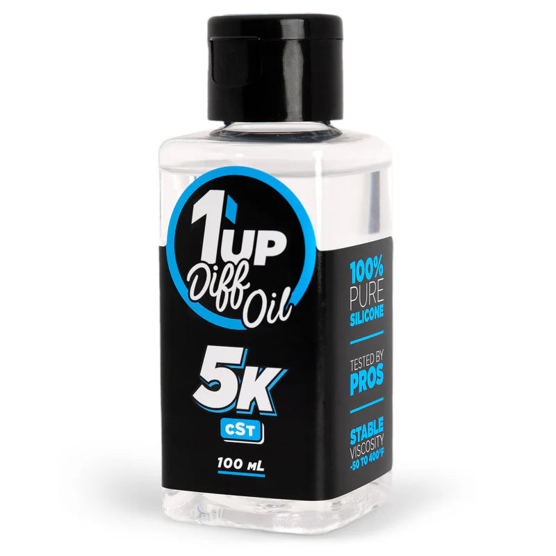 5000 wt 5k 1up Racing Pure Silicone Diff Oil 110005