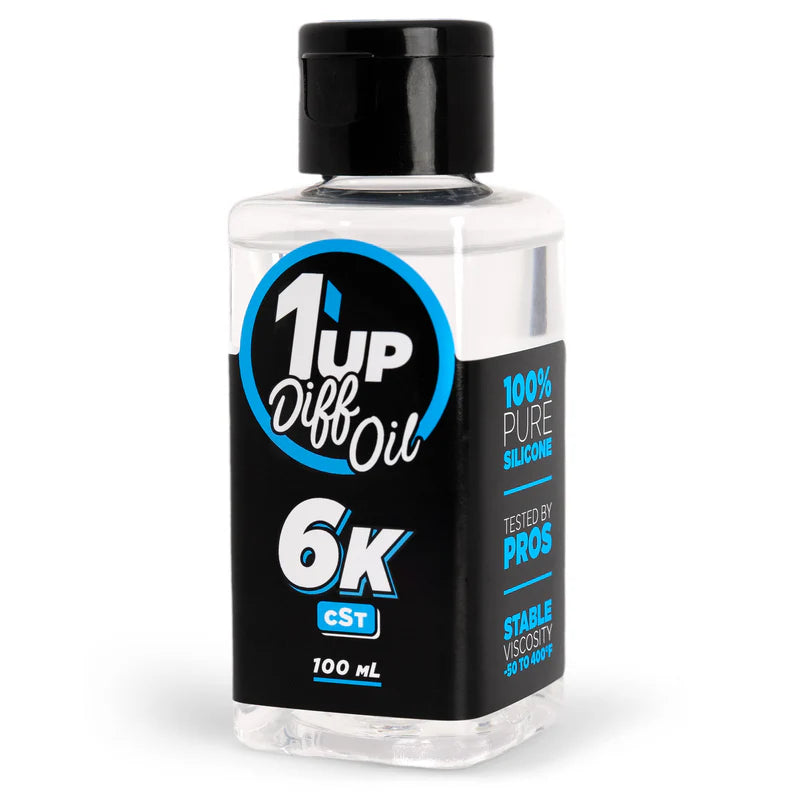 6000 wt 6k 1up Racing Pure Silicone Diff Oil 110006