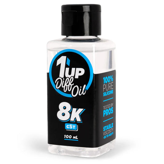 8000 wt 8k 1up Racing Pure Silicone Diff Oil 110008