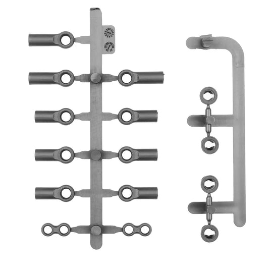 Team Associated RC10TC8 Ball Cups, Arm Inserts & Anti-Roll Bar Links ASC32075 32075