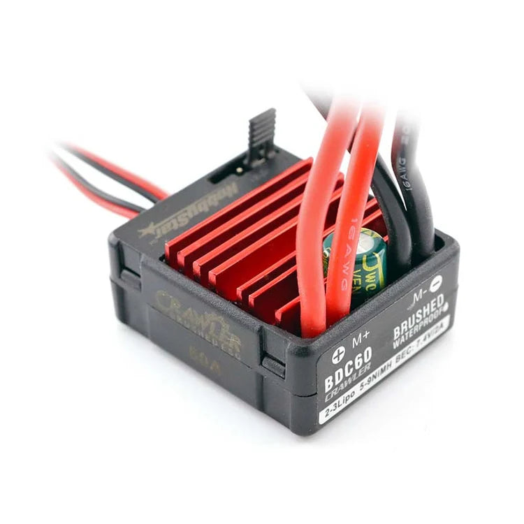 HobbyStar Brushed Crawler ESC, Waterproof, 60A 360-10-060