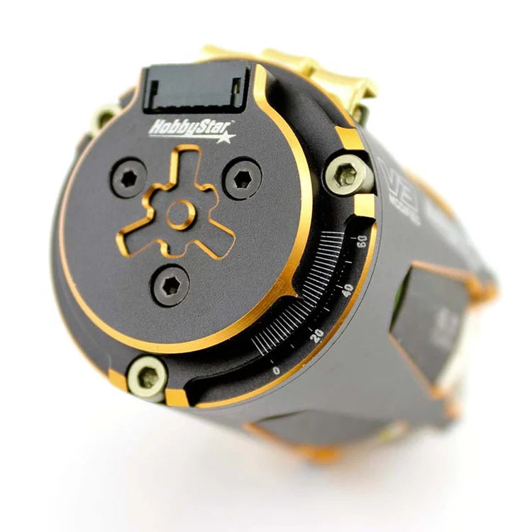 HobbyStar 4.5T 540 Pro V3 Competition Brushless Sensored Motor 375-14-419