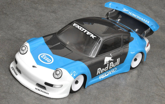 EXO1932 STUTTGART 1/12th MINI RACE BODY, for Nascar and 225mm wheelbase 4wd mini cars by Exotek