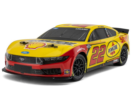 Losi NASCAR #22 Ford Mustang 1/12 2S AWD RTR On-Road Car (Joey Logano) w/ Transmitter, Battery, and Charger