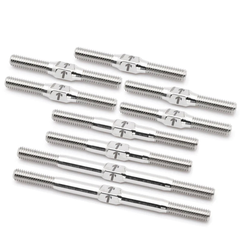 1up Racing Pro Duty Titanium Turnbuckle Set - AE TC8 1up-74918 raw