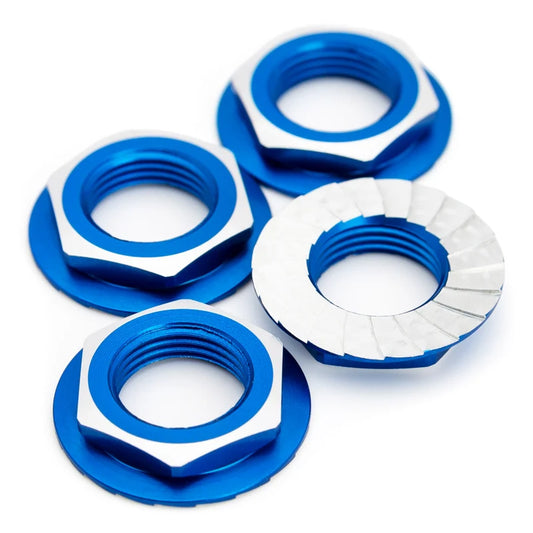 BLUE 1up Racing 7075 Lockdown 17mm Wheel Nuts 87011