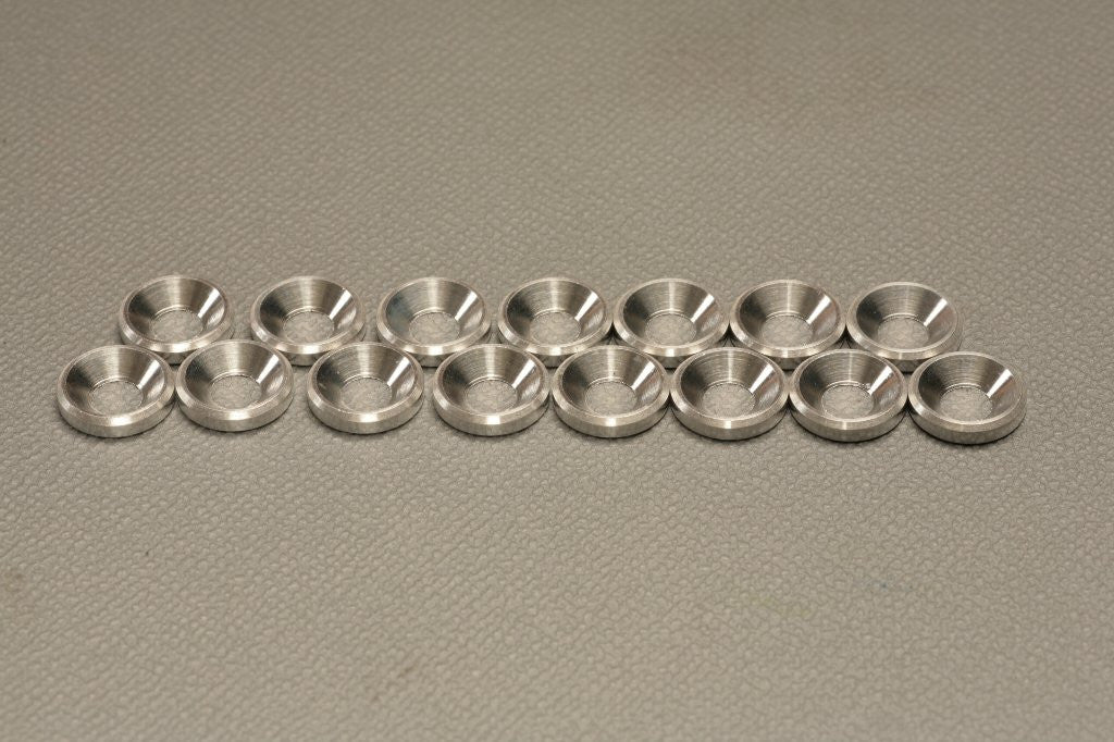 B0408 4mm Counter Sunk Flat Washer 15pcs Countersunk Engine MUGB0408