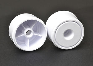 F1 1/10 DISK WHEELS- FRONT, WHITE 1 pair for use with Exotek F1 tires only EXO2324 2324