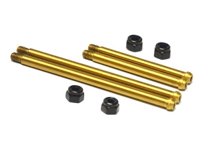 RC10 / RC10 4WD CLASSIC BOLTED HINGE PINS (4), REAR ARMS, steel with nitride coating EXO2359
