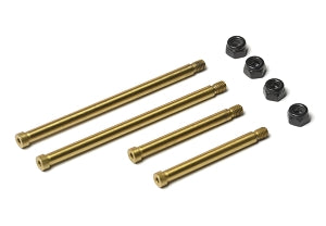 RC10T BOLTED HINGE PINS (4), REAR ARMS, steel with nitride coating 2401 EXO2401