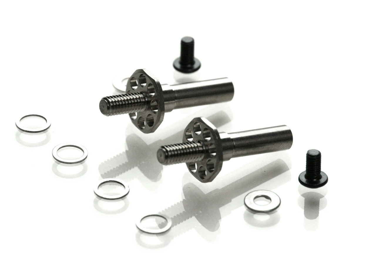 EXO1979 Traxxas SLASH BANDIT TITANIUM FRONT AXLES, 1 PAIR for Street Eliminators