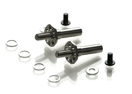 EXO1979 Traxxas SLASH BANDIT TITANIUM FRONT AXLES, 1 PAIR for Street Eliminators