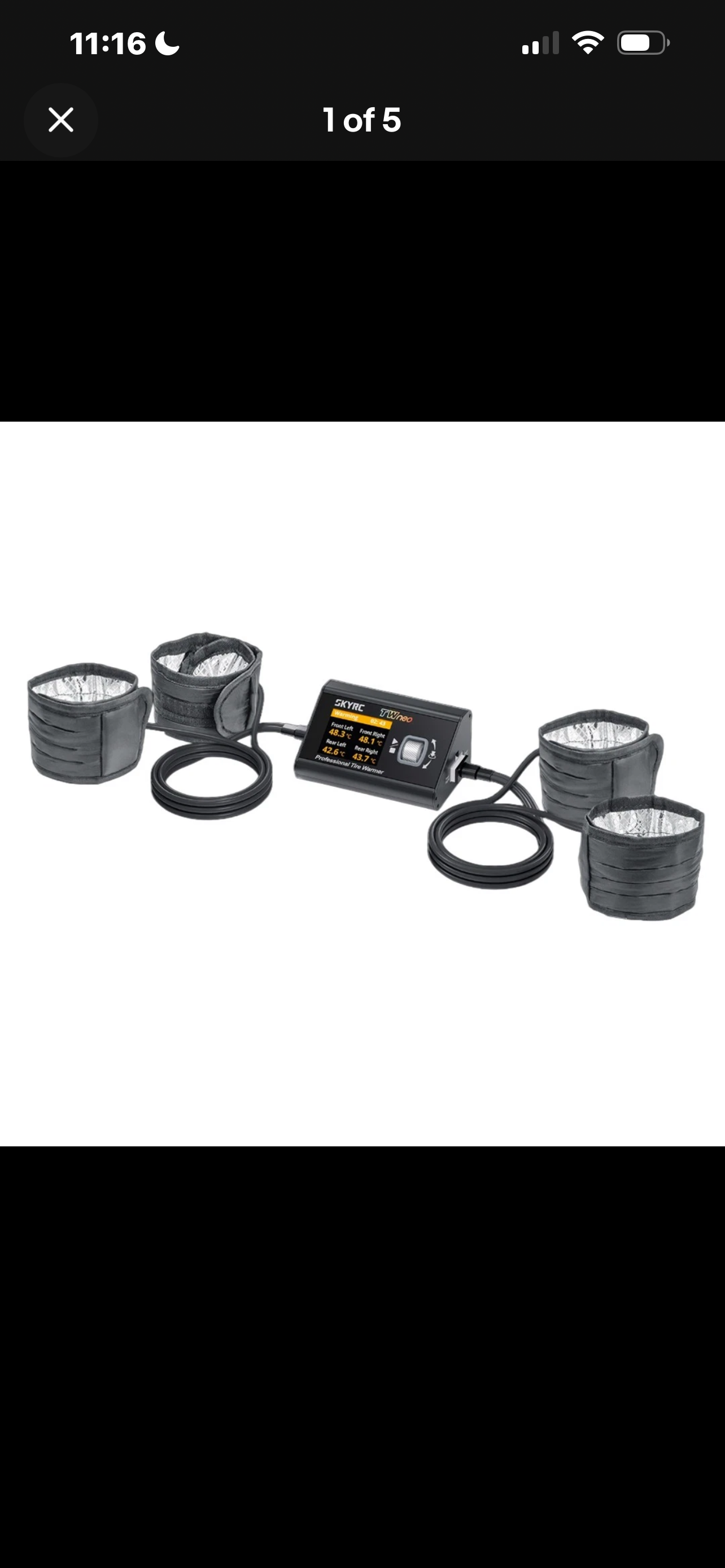 SKYRC NEO TWneo Tire Warmer with BELTS, for 1/10 OFFROAD TC/Drift Car 1/8th tire heater TC
