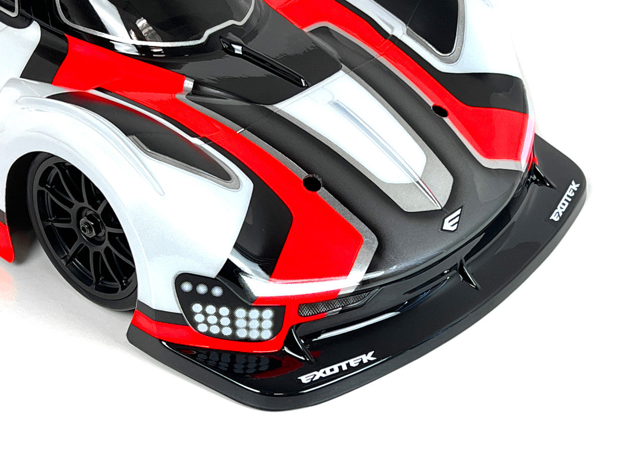 HYPER99 1/10 HYPER CAR BODY for low profile touring cars, lightweight EXO2215