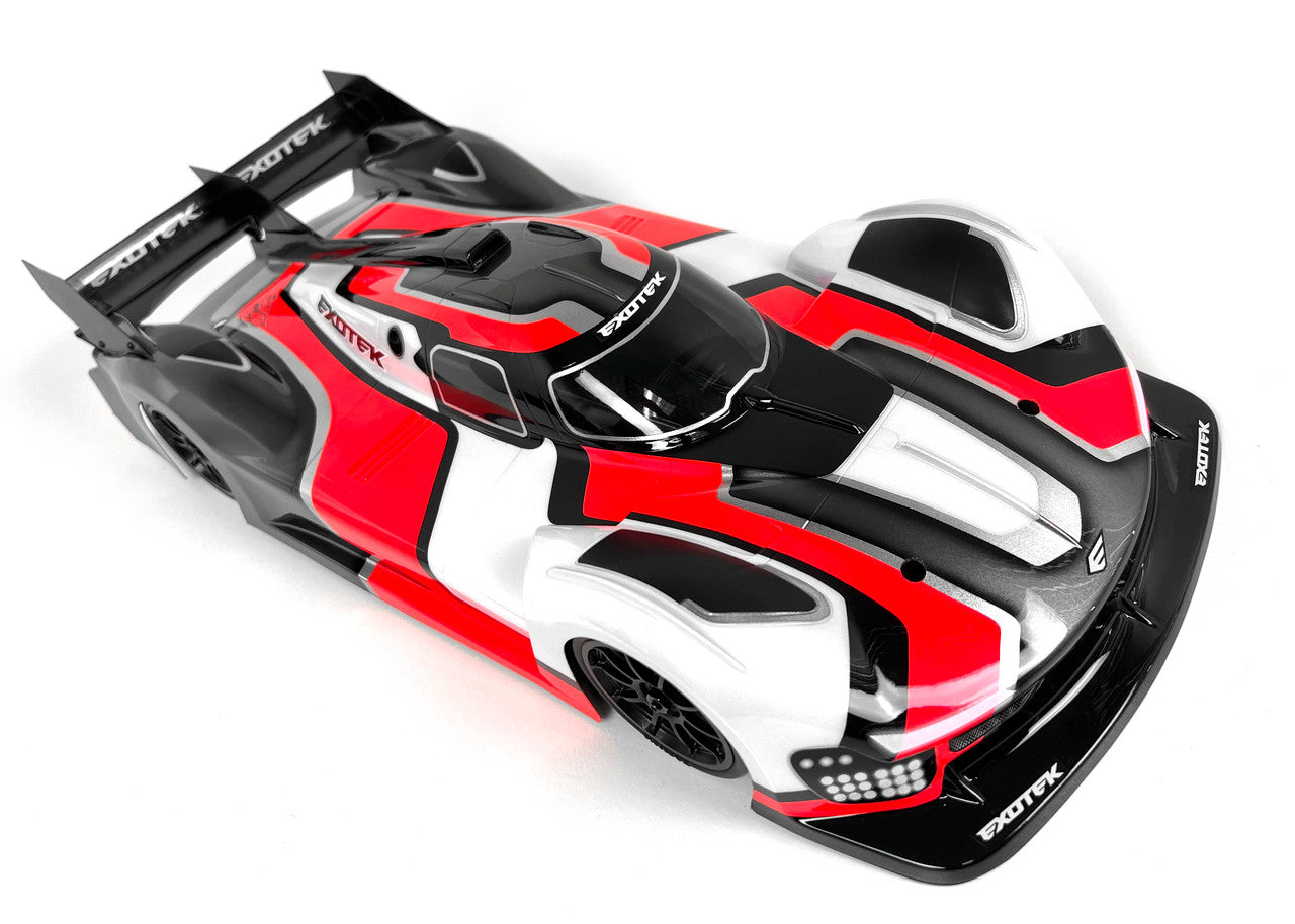 HYPER99 1/10 HYPER CAR BODY for low profile touring cars, lightweight EXO2215