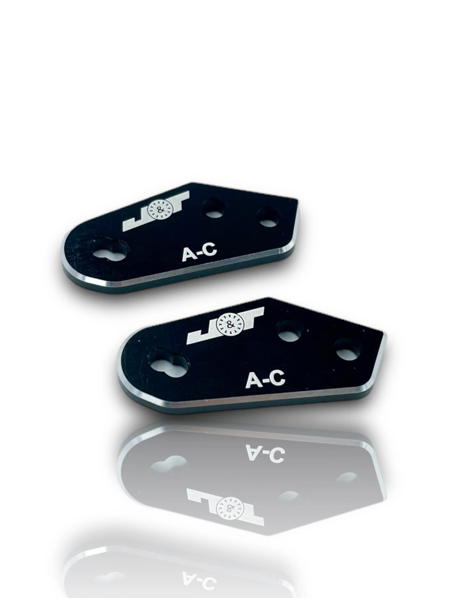 Tekno Adjustable Aluminum Ackerman plates A/C
