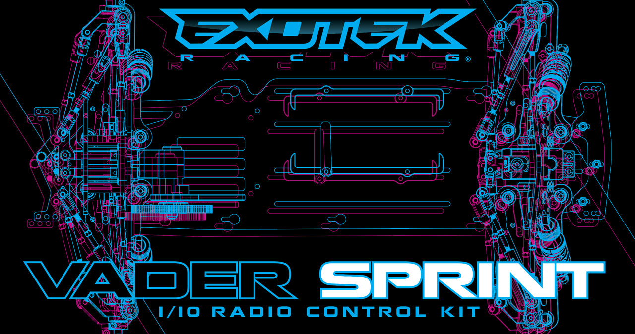 VADER SPRINT CAR EXO6000  chassis kit